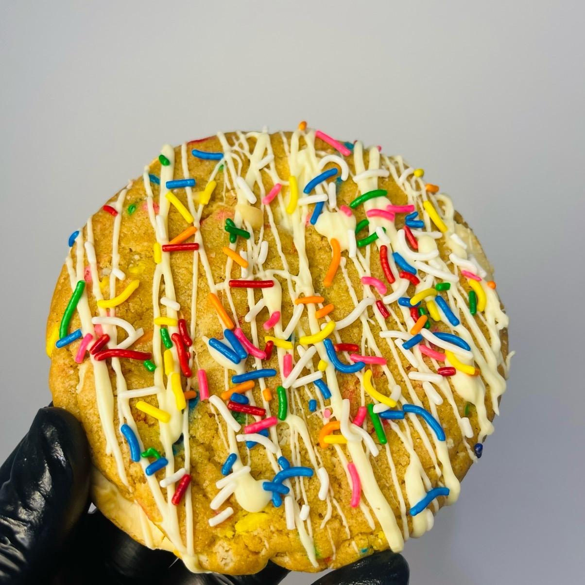 Birthday Cake Cookie (Stuffed)